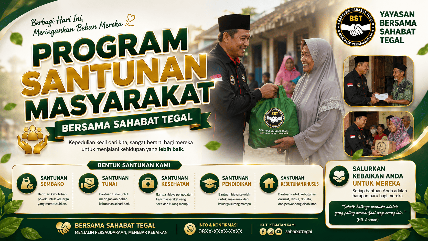 Kegiatan Bersama Sahabat Tegal