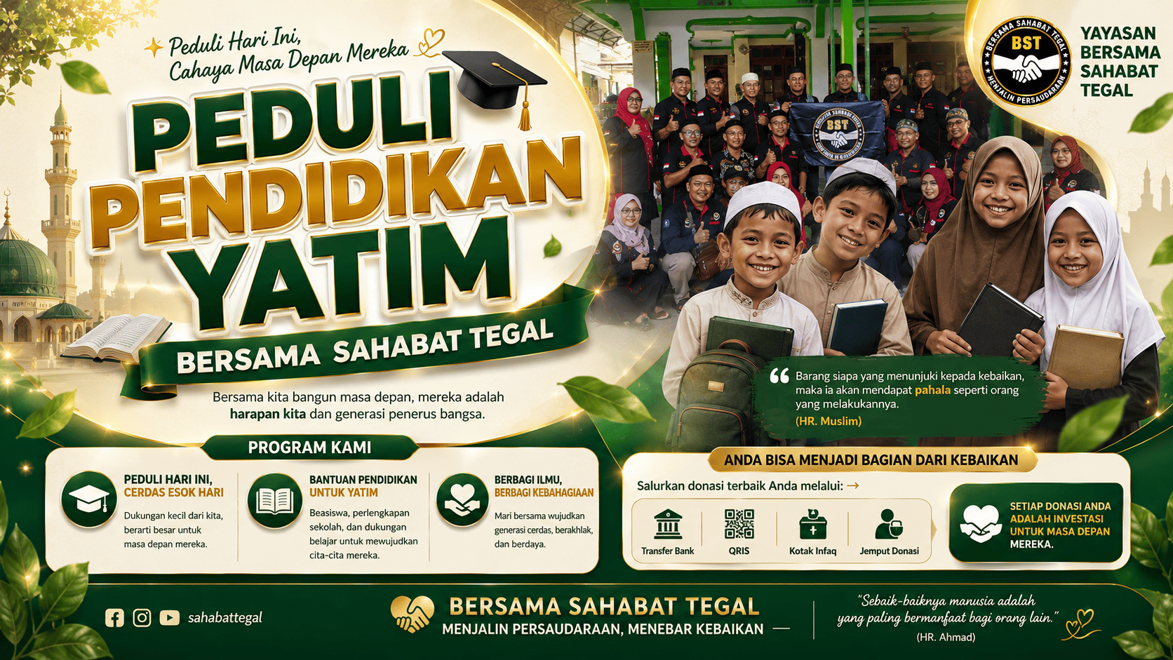 Kegiatan Bersama Sahabat Tegal